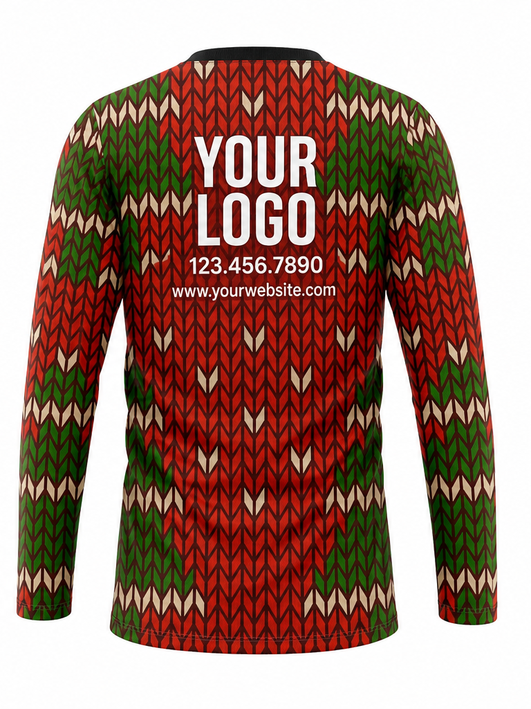 Holiday Signature Crew #15 crew uniform — back