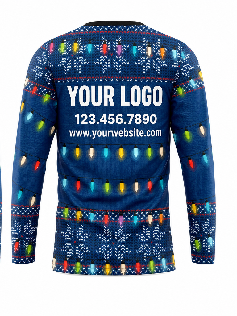 Holiday Signature Crew #18 crew uniform — back