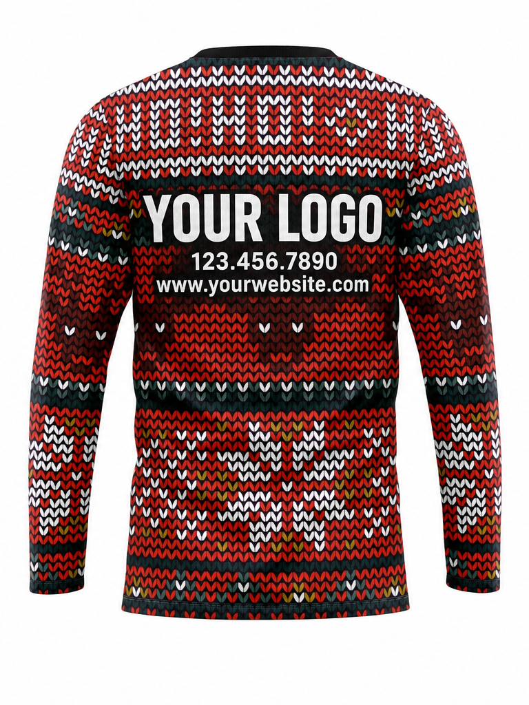 Holiday Signature Crew #24 crew uniform — back