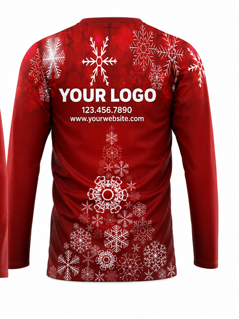 Holiday Signature Crew #25 crew uniform — back