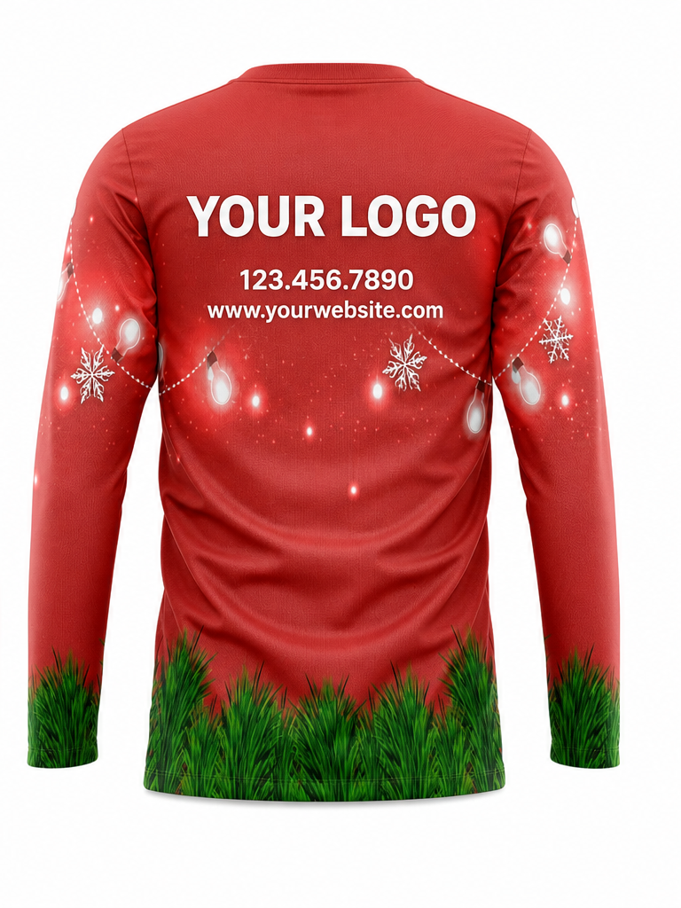 Holiday Signature Crew #28 crew uniform — back