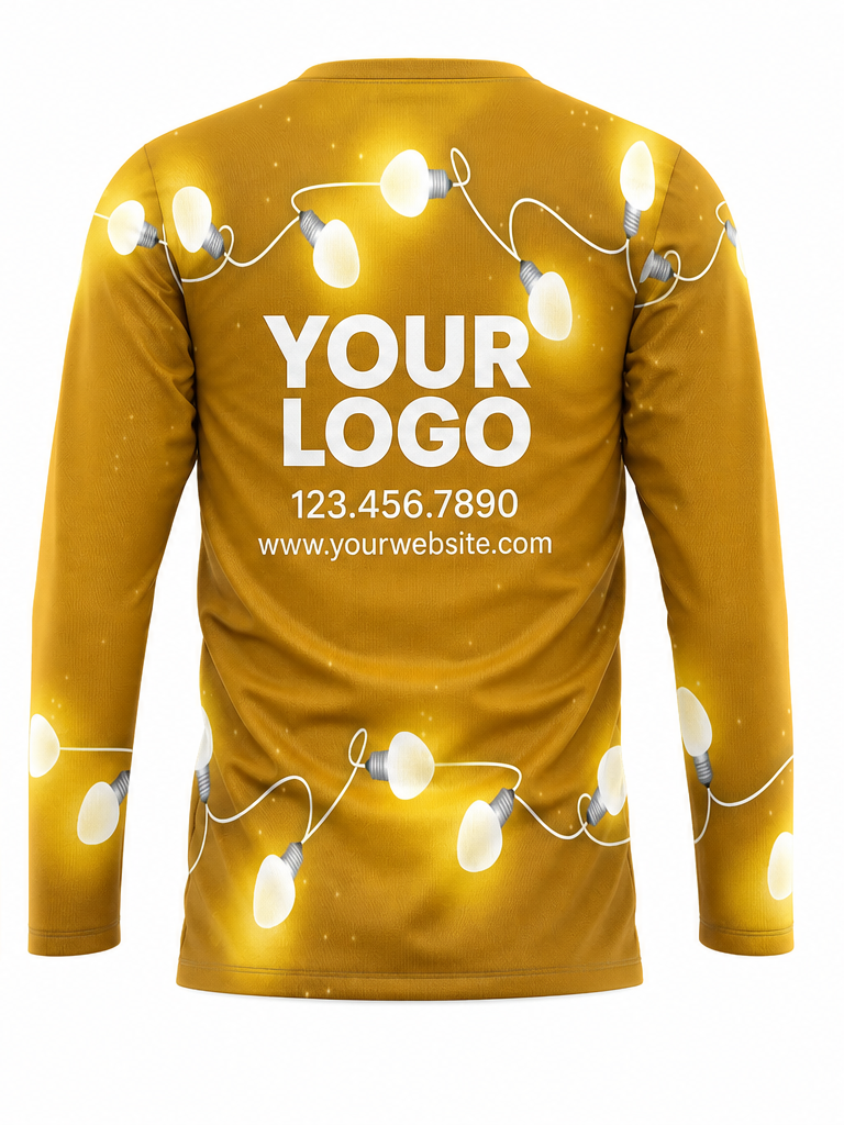 Holiday Signature Crew #30 crew uniform — back