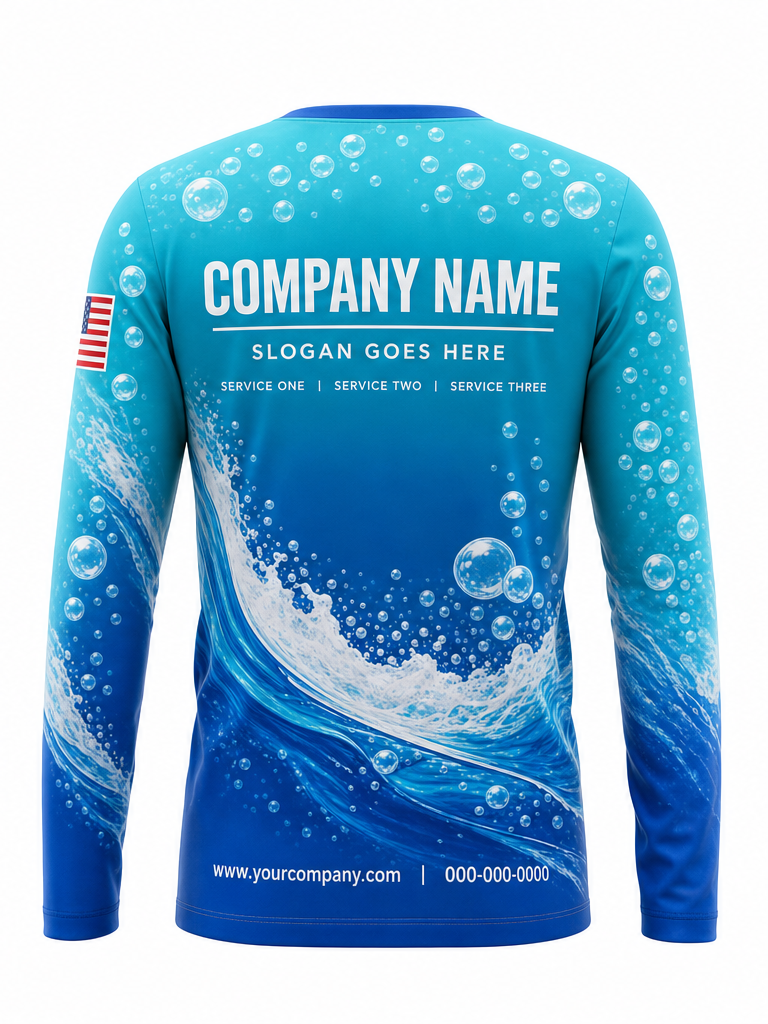Blue/Black Signature Crew #09 crew uniform — back