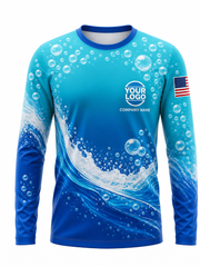 Blue/Black Signature Crew #09 crew uniform — front