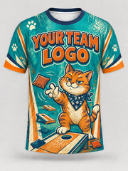Alley Cat custom cornhole team jersey, front