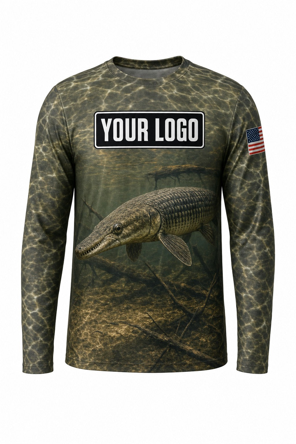 Alligator Gar Custom Fishing Team Uniform - custom crew uniform