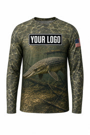 Alligator Gar Custom Fishing Team Uniform - custom crew uniform