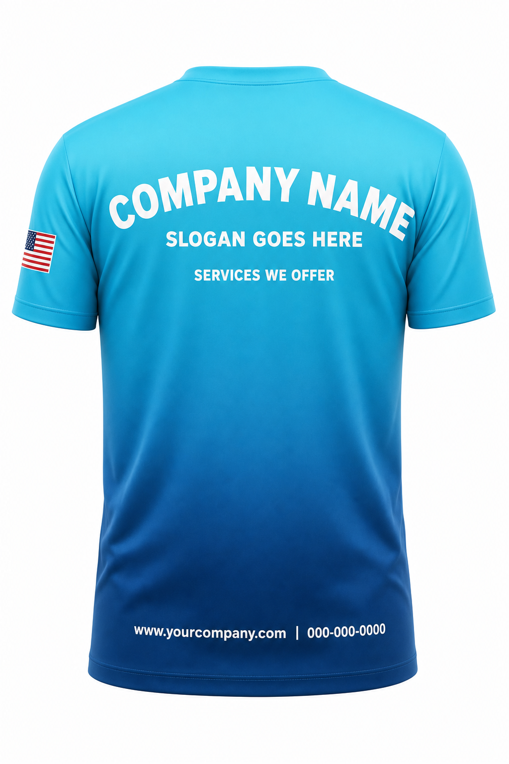 Aqua Deep - Crew Uniform back