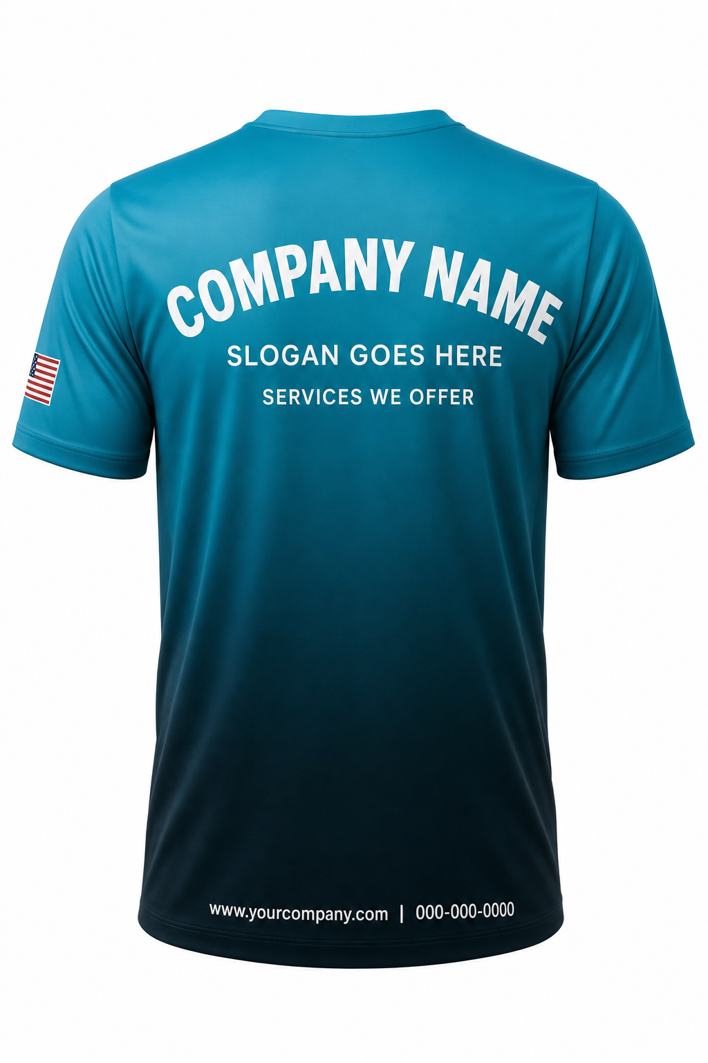 Aqua Midnight - Crew Uniform back