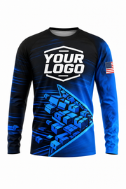 Forward Arrow custom moving & junk removal crew uniform Long Sleeve — front
