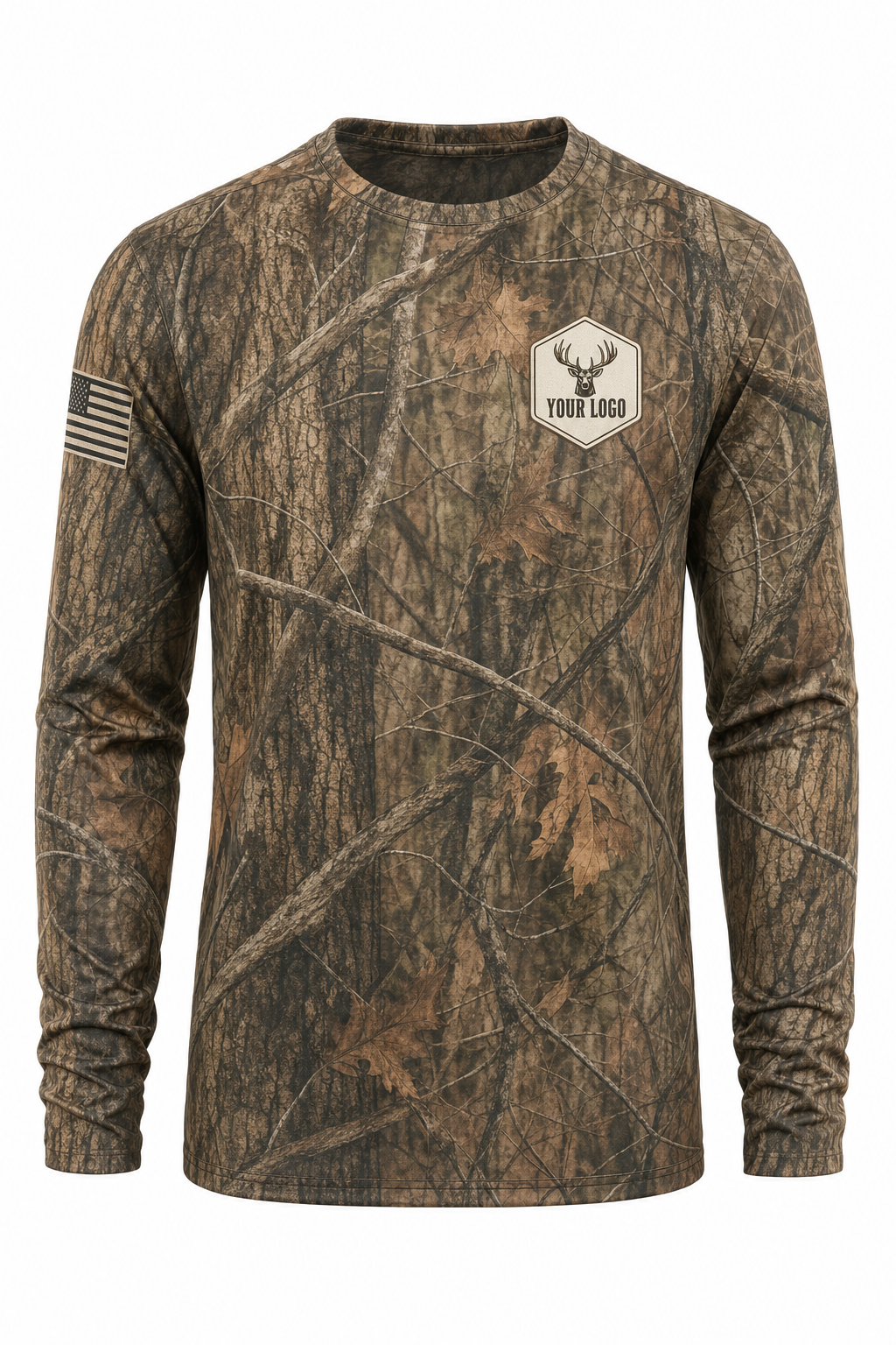 Elk Guide Crew Shirt - custom crew uniform