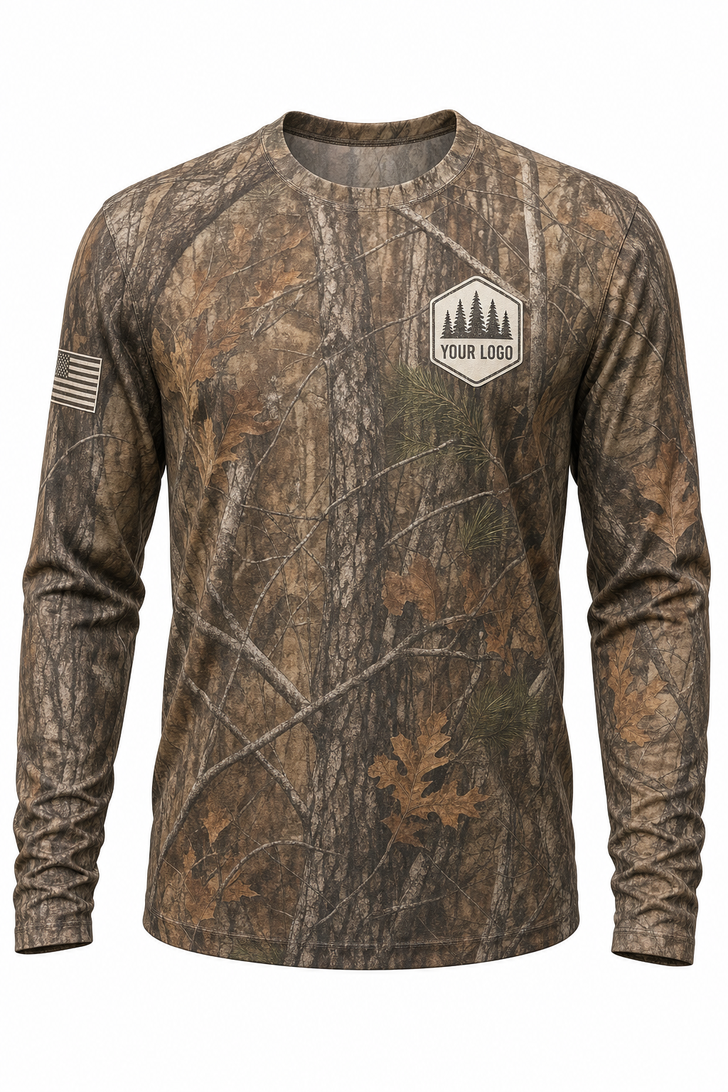 Pine Forest Guide Crew Shirt - custom crew uniform