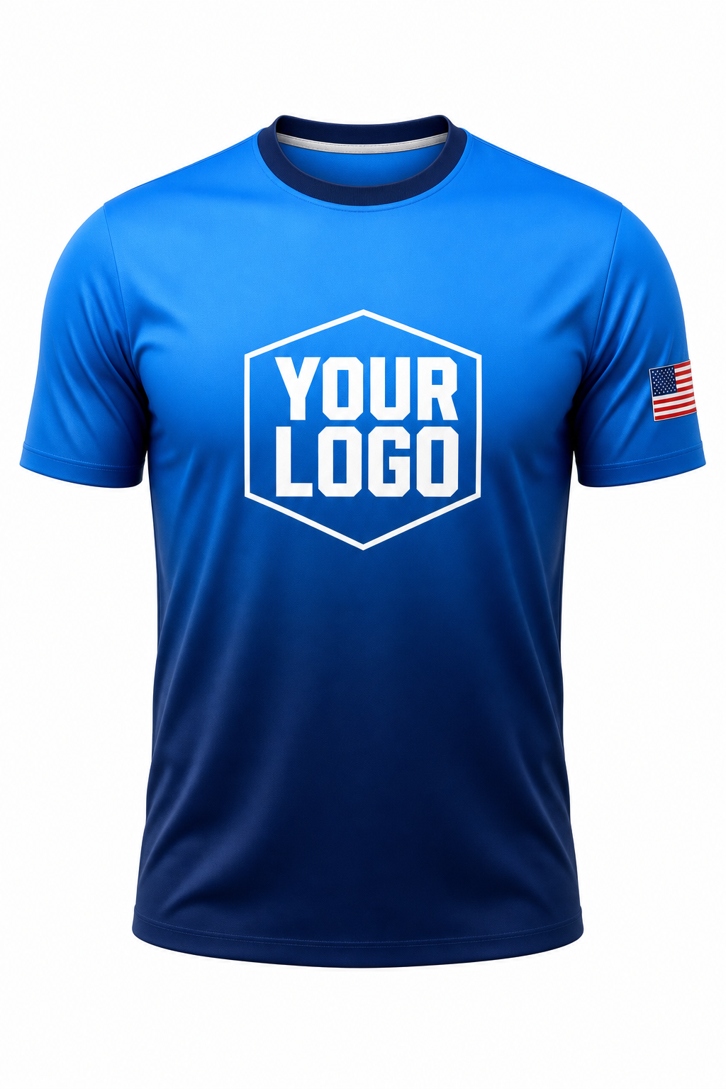 Azure Fade custom plumbing crew uniform