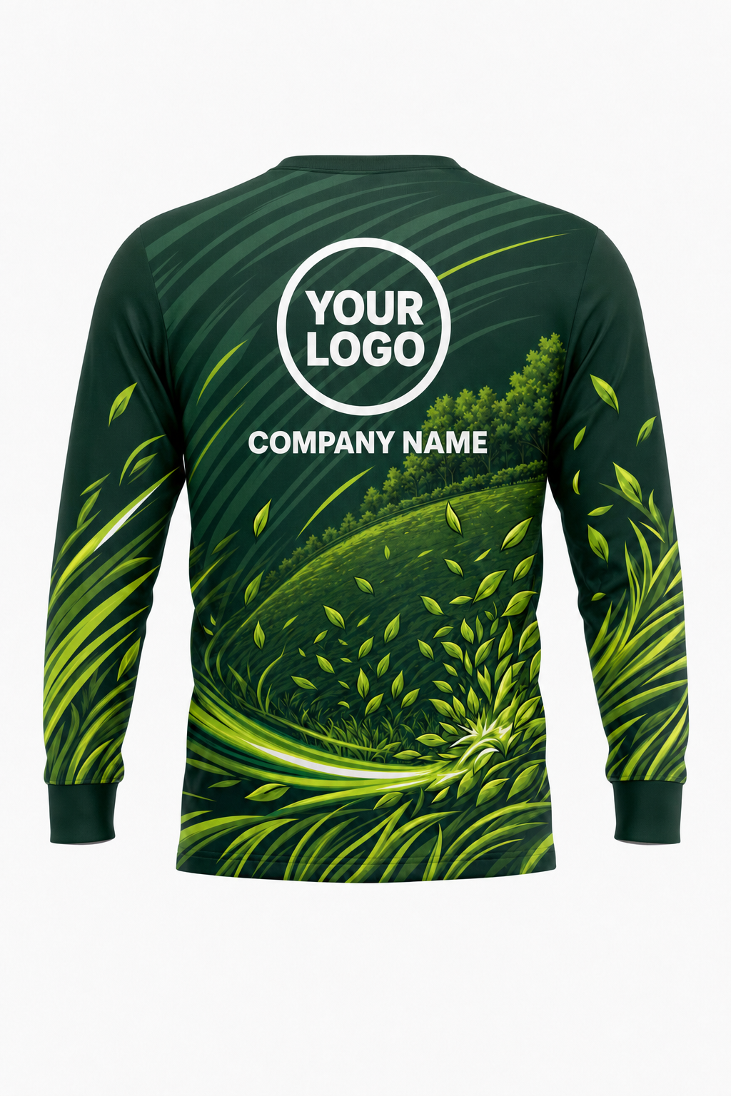 Blower Crew — Lawn Care Crew Uniform (Custom AOP) back