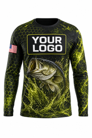 Bass Tournament Custom Fishing Team Uniform - custom crew uniform