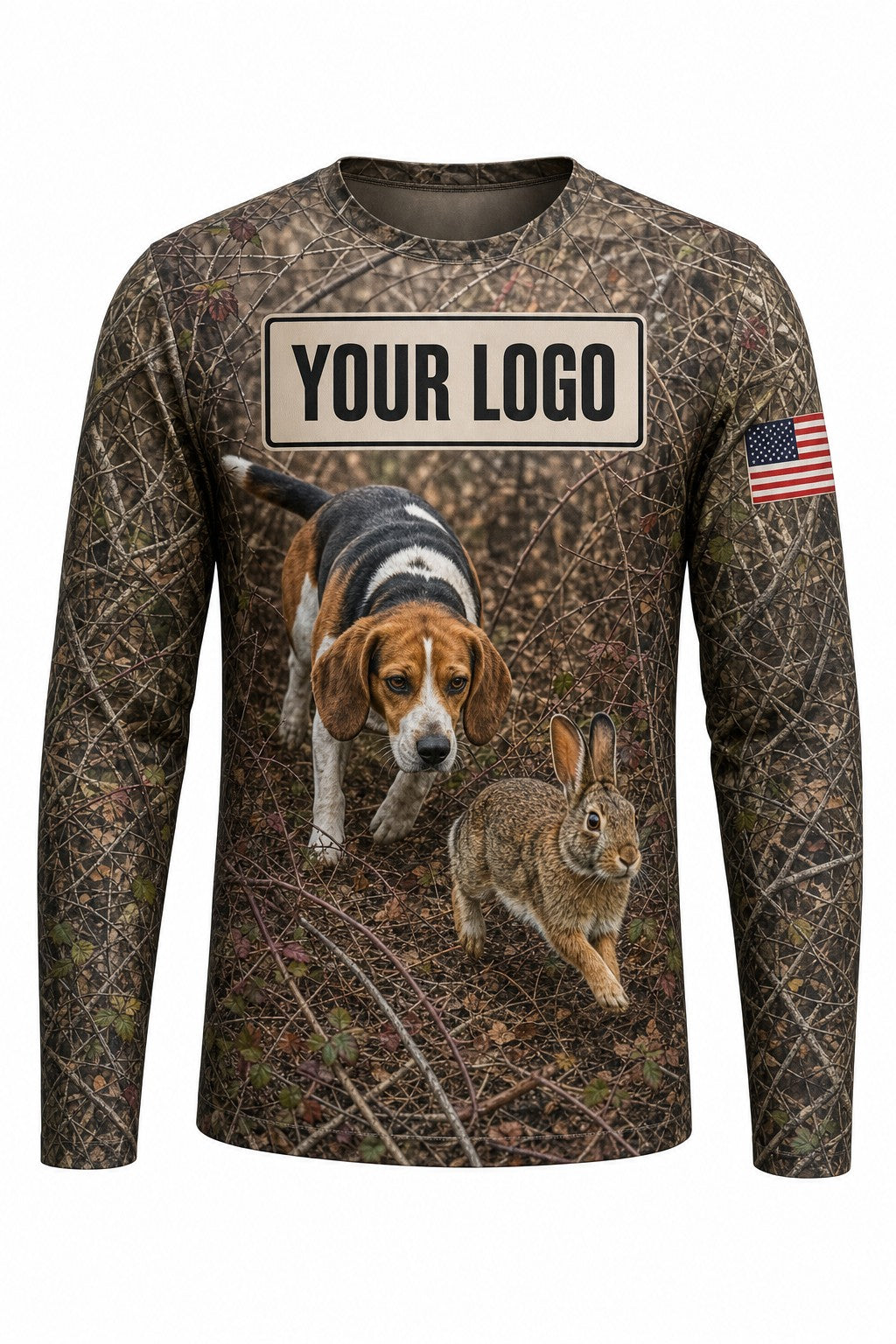 Beagle Rabbit Custom Hunting Team Uniform - custom crew uniform