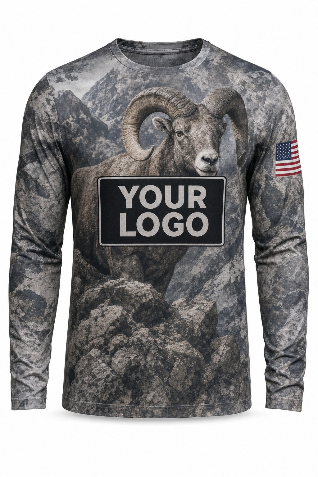 Bighorn Sheep Custom Hunting Team Uniform - custom crew uniform