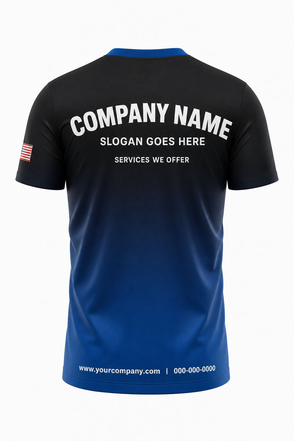 Midnight Royal - Crew Uniform back