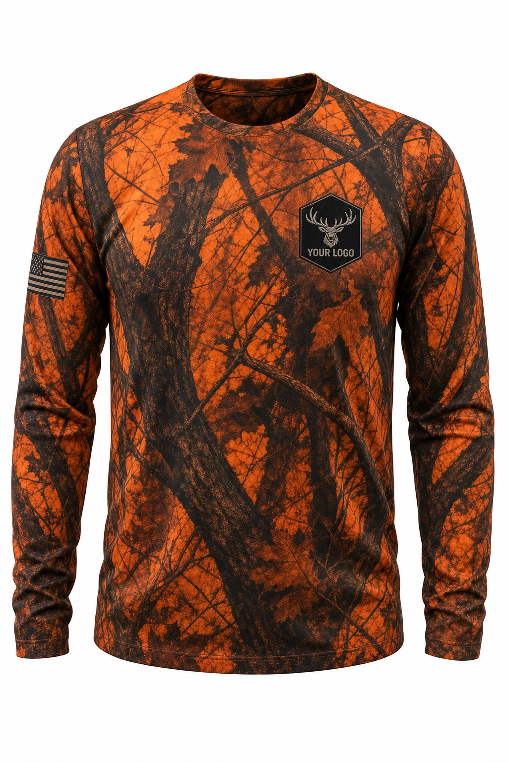 Elk Guide Crew Shirt - custom crew uniform
