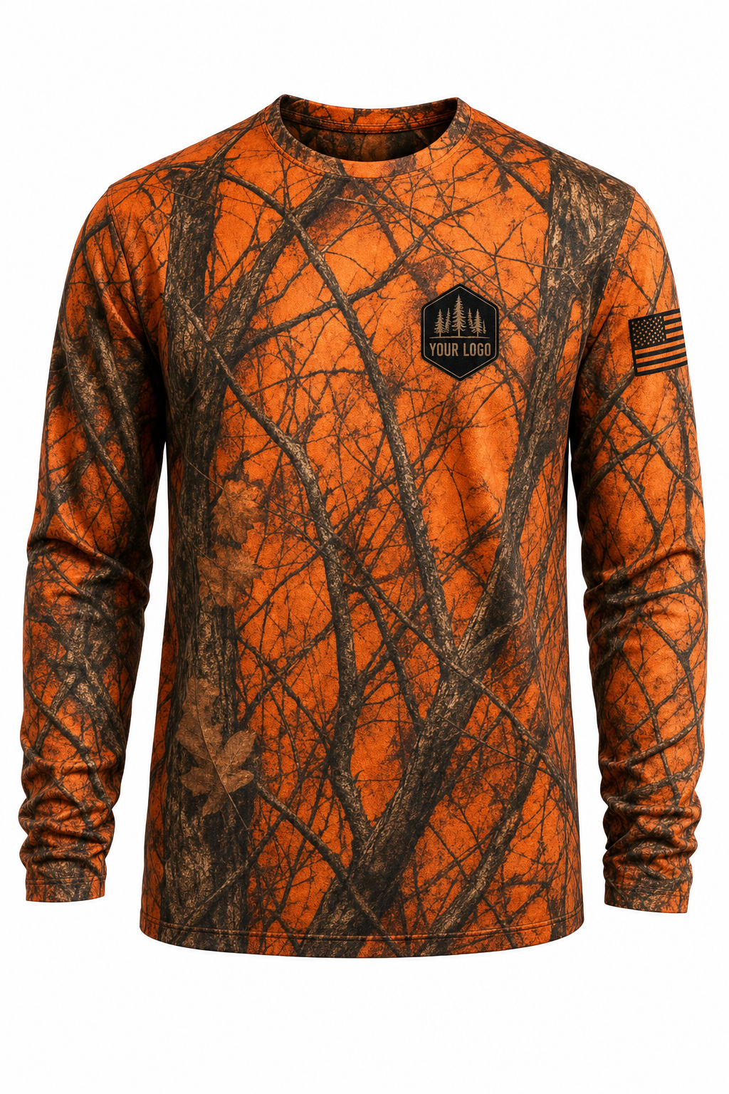 Pine Forest Guide Crew Shirt - custom crew uniform