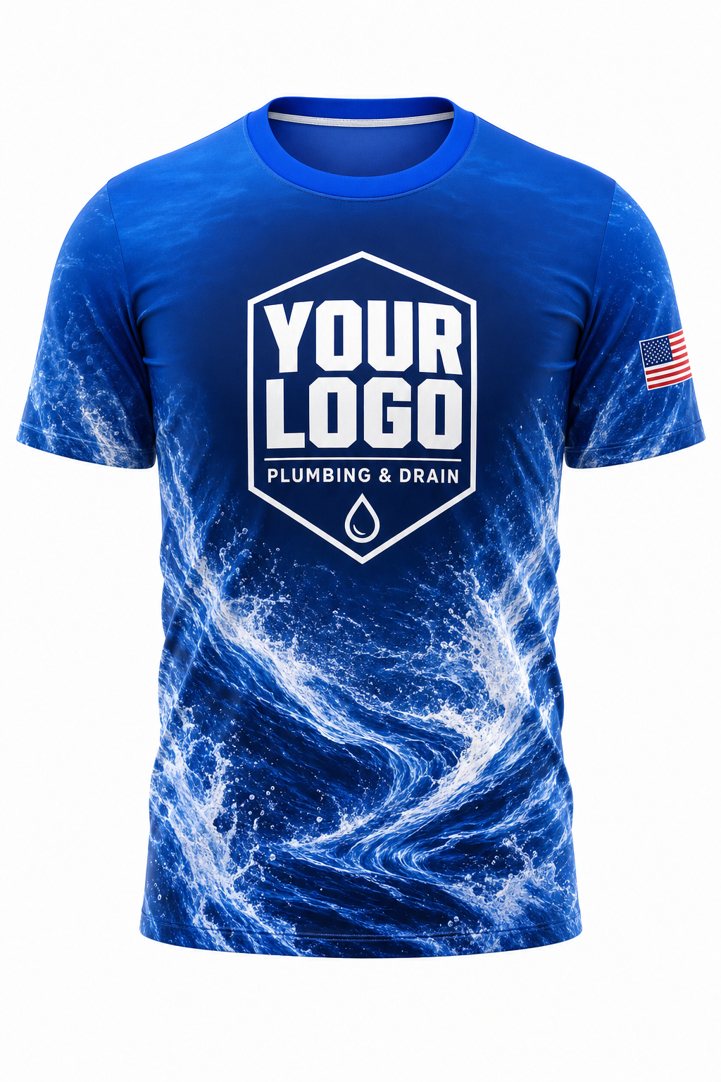 Blue Torrent custom plumbing crew uniform