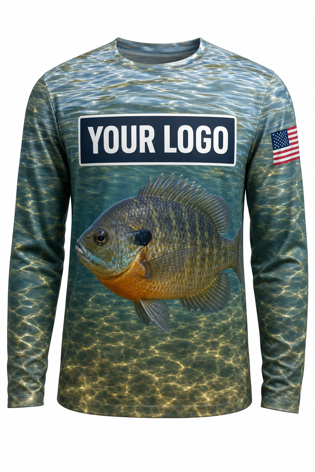 Bluegill Custom Fishing Team Uniform - custom crew uniform