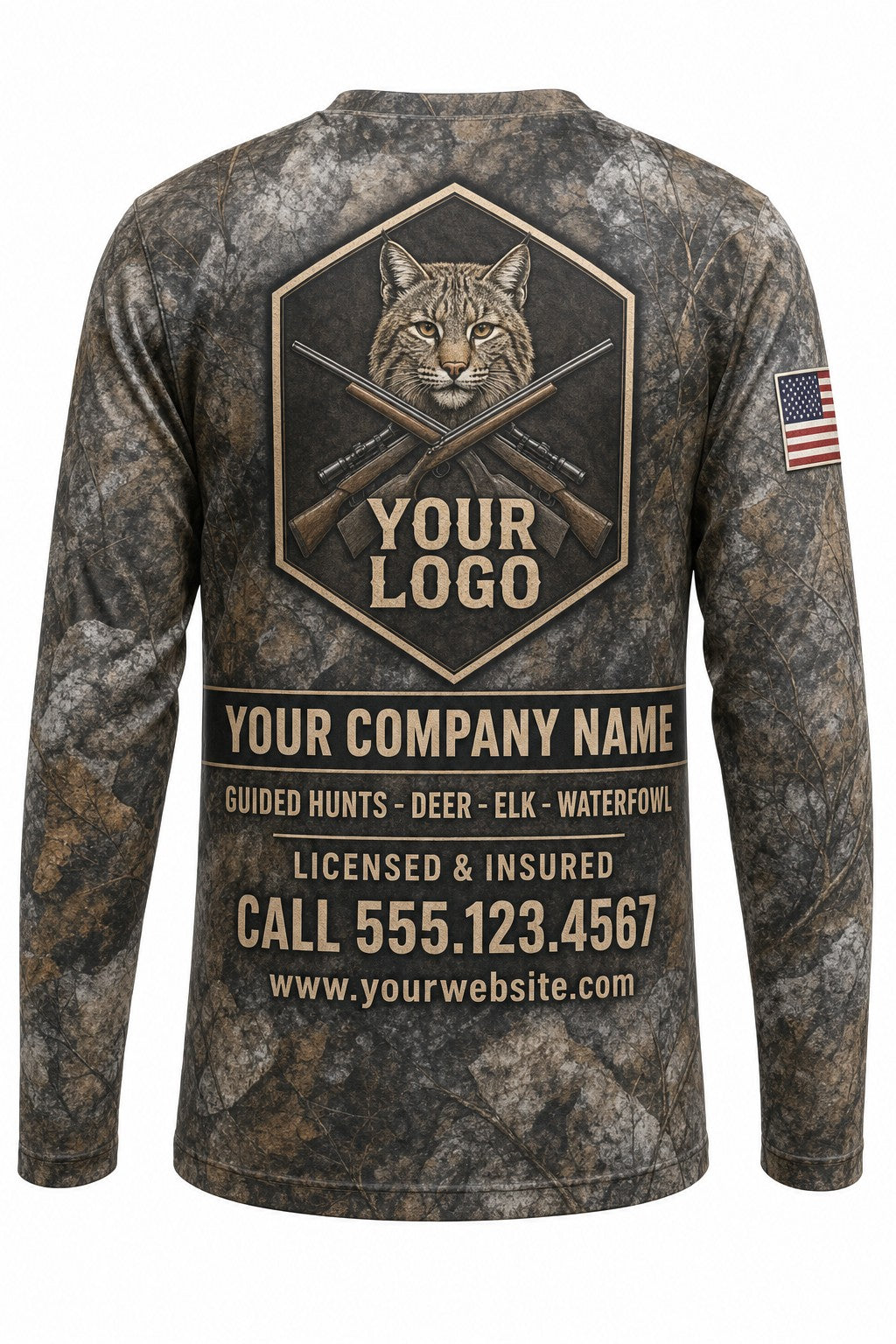 Bobcat Predator Custom Hunting Team Uniform - custom crew uniform