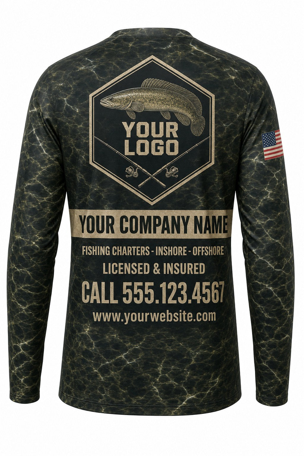 Bowfin Custom Fishing Team Uniform - custom crew uniform