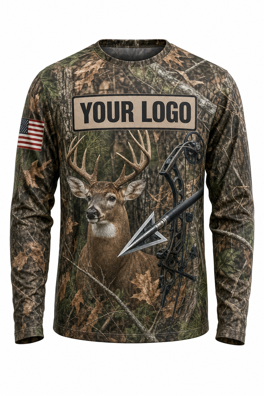 Bowhunter Deer Custom Hunting Team Uniform - custom crew uniform