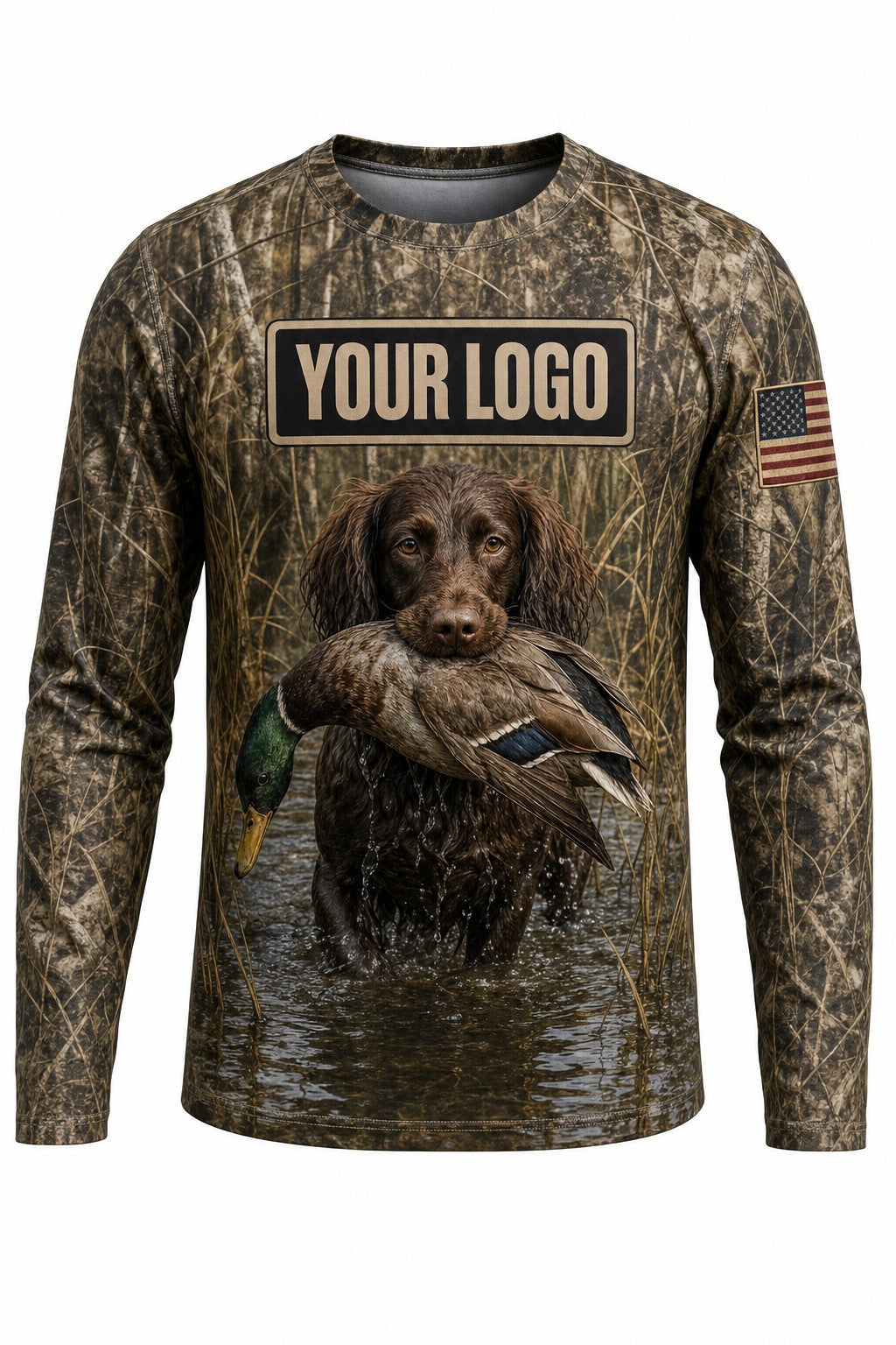 Boykin Spaniel Duck Custom Hunting Team Uniform - custom crew uniform