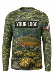 Brook Trout Custom Fishing Team Uniform - custom crew uniform