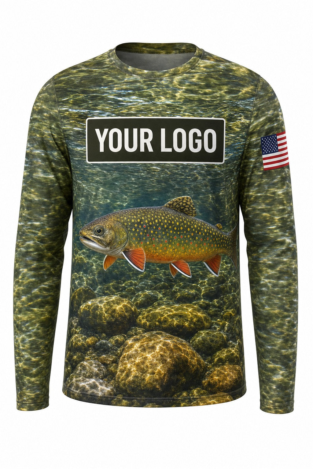 Brook Trout Custom Fishing Team Uniform - custom crew uniform