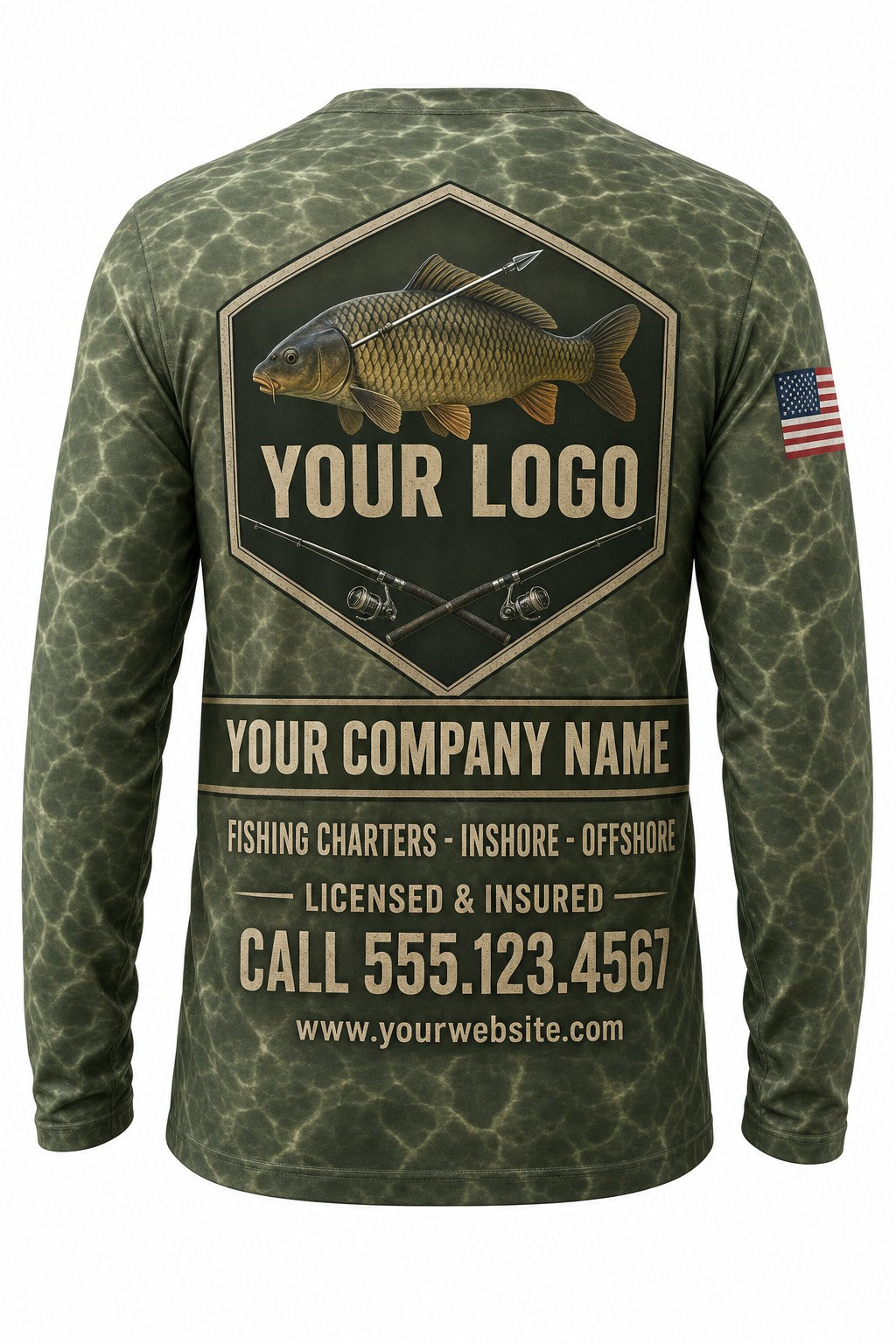 Carp Bowfishing Custom Fishing Team Uniform - custom crew uniform