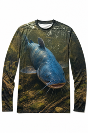 Catfish Fishing Shirt - custom crew uniform