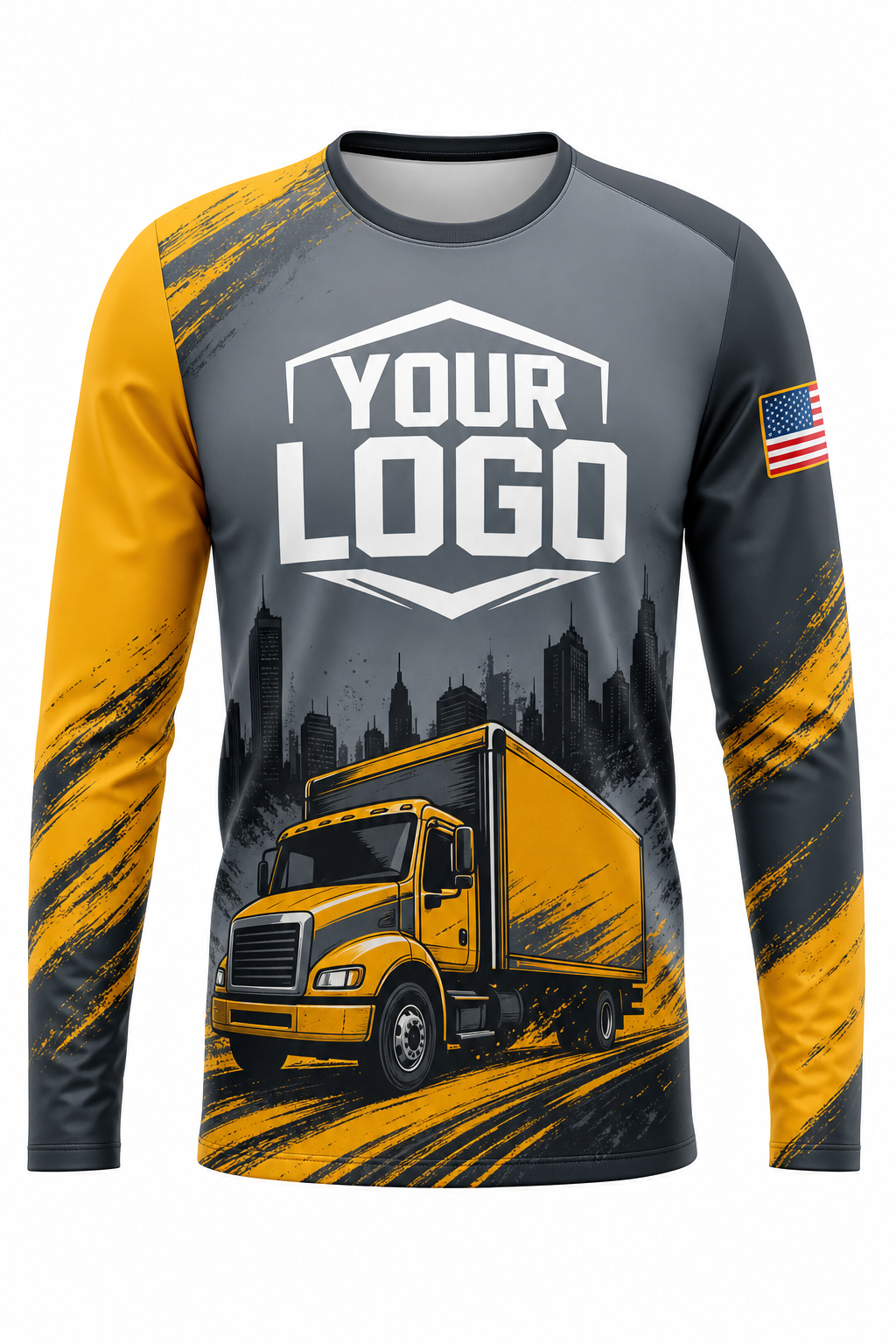 City Move custom moving & junk removal crew uniform Long Sleeve — front