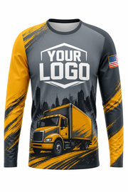 City Move custom moving & junk removal crew uniform Long Sleeve — front