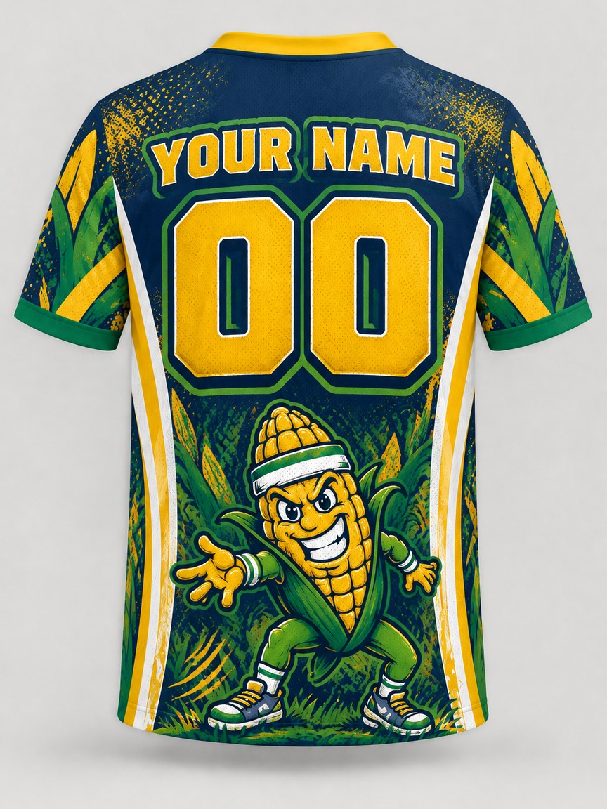 Cob Toss custom cornhole team jersey, back