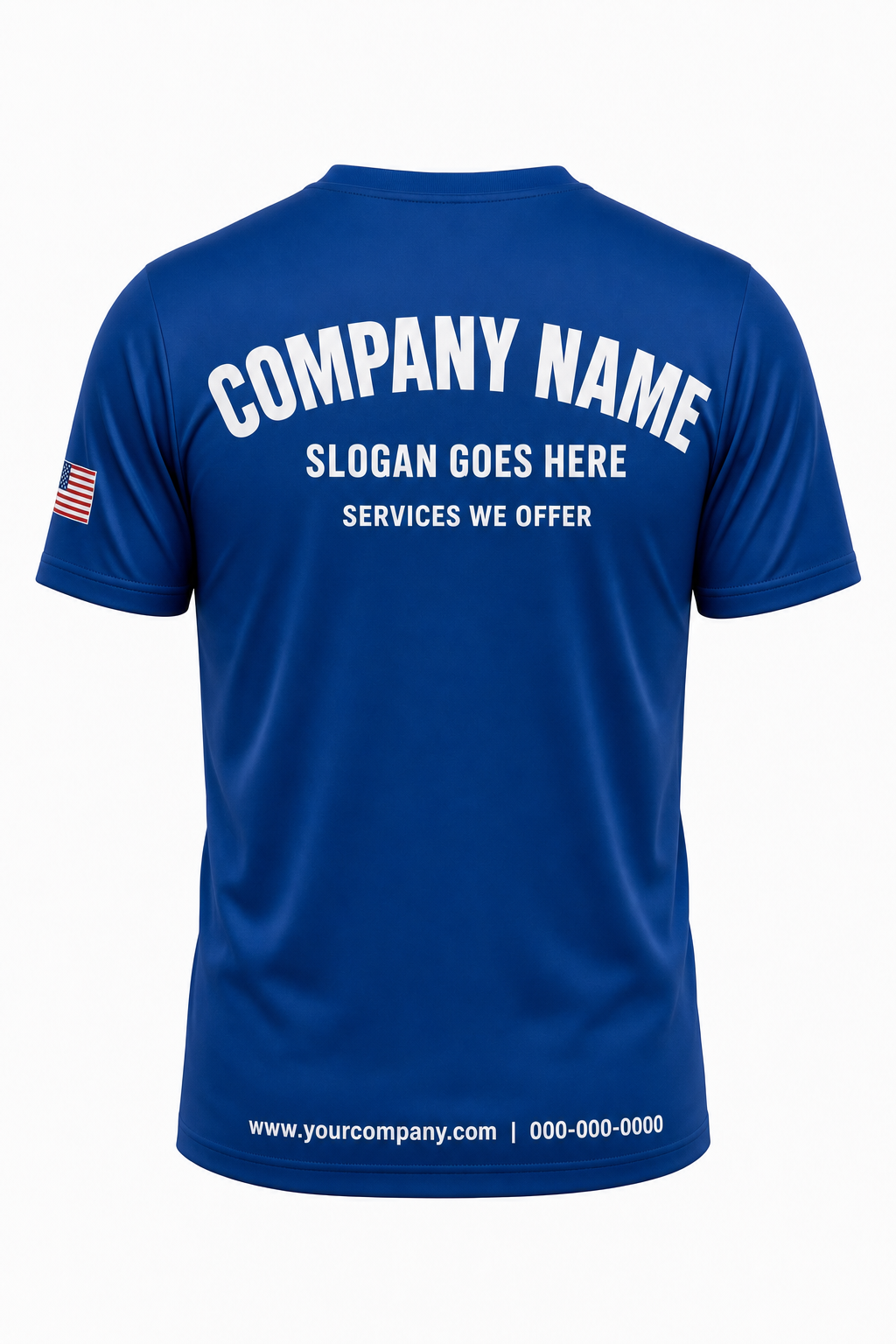 Cobalt - Crew Uniform back