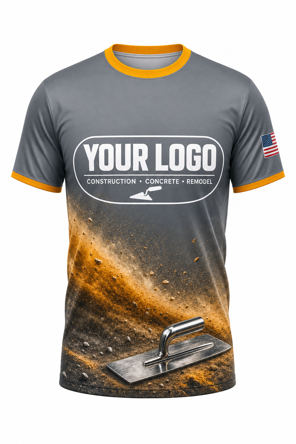 Concrete Dust custom construction crew uniform