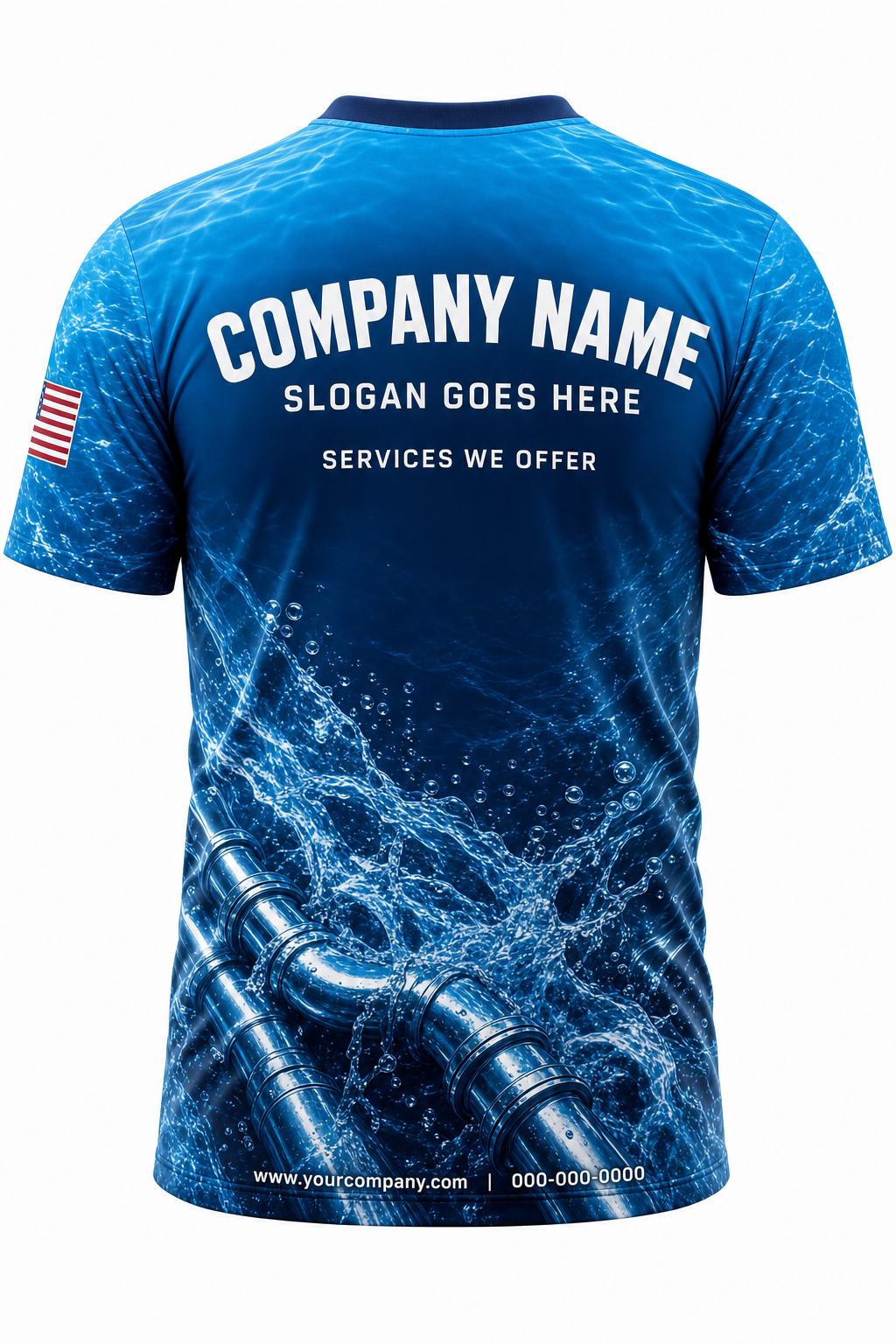Copper Current - Crew Uniform back