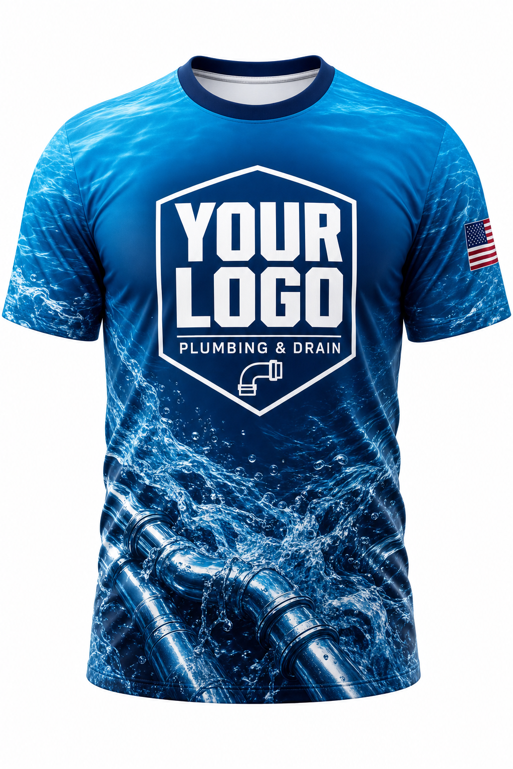 Copper Current custom plumbing crew uniform