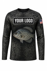 Crappie Scale Wrap Custom Fishing Team Uniform - custom crew uniform