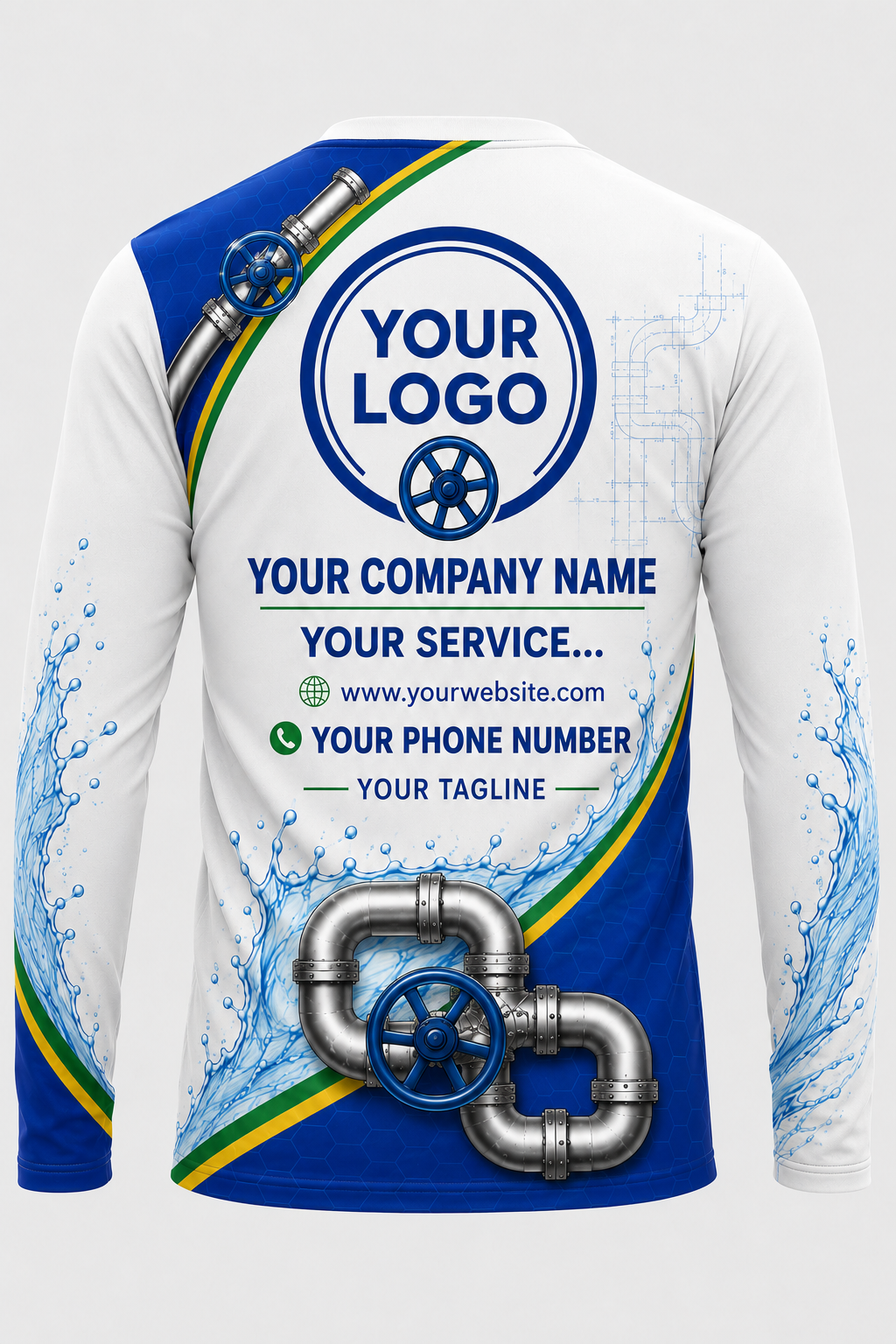 Blue Mainline, back