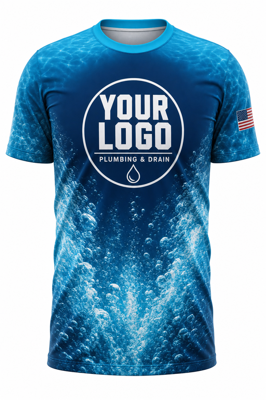 Deep Main custom plumbing crew uniform