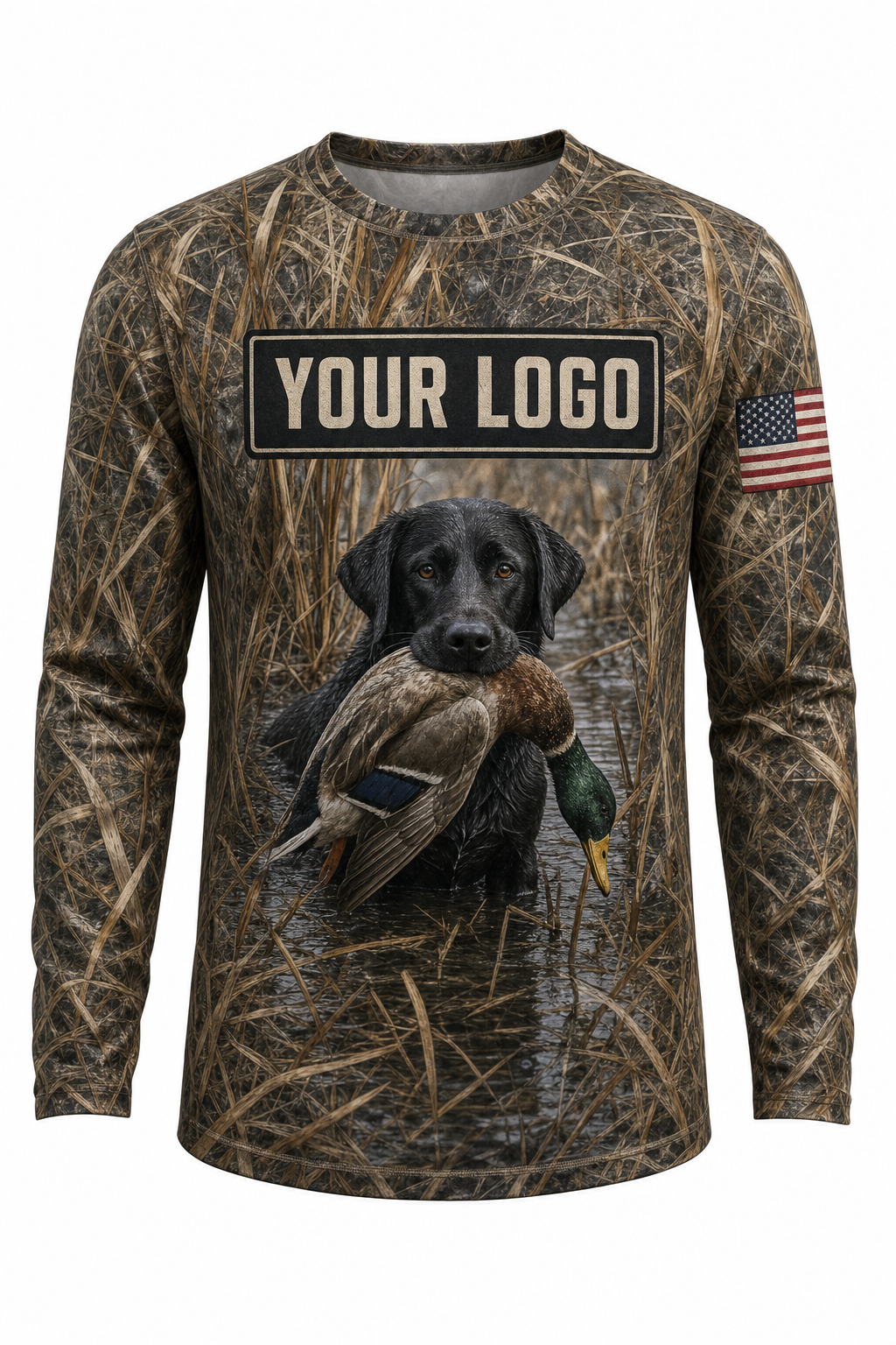 Duck & Lab Retriever Custom Hunting Team Uniform - custom crew uniform