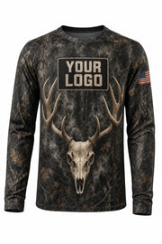Elk Euro Skull Custom Hunting Team Uniform - custom crew uniform