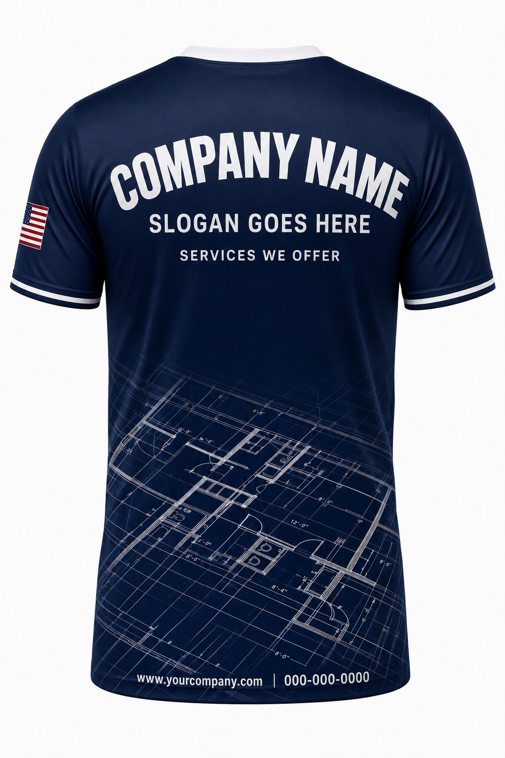 Floor Plan - Crew Uniform back