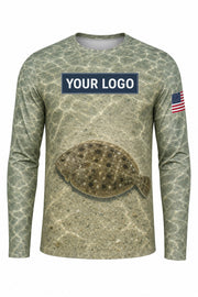 Flounder Custom Fishing Team Uniform - custom crew uniform