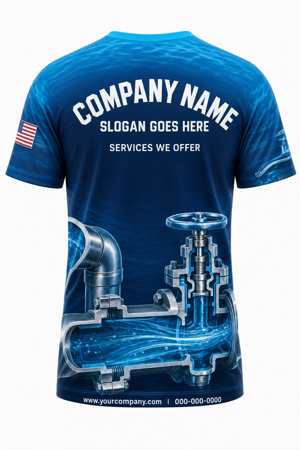 Flow Cutaway - Crew Uniform back