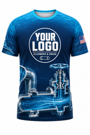 Flow Cutaway custom plumbing crew uniform